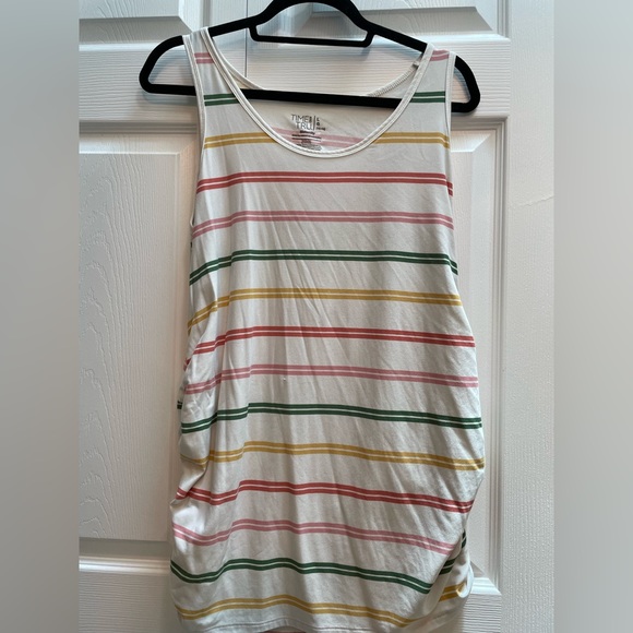 Time & Tru Maternity Stretch Tank Top Size Large - Picture 10 of 12